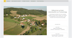 Desktop Screenshot of frankenhaag.de